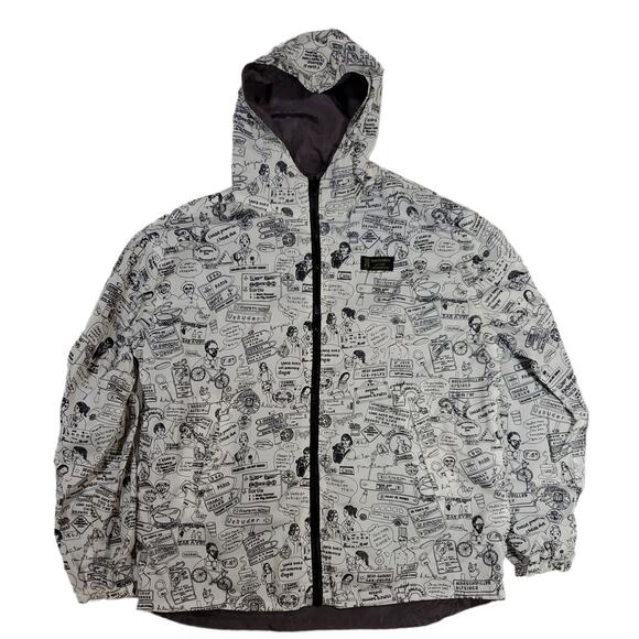 XIAOZ & IMEYI Jackets & Blazers - XIAOZ & IMEYI | Reversible Windbreaker Jacket | Size 2XL (fits like a L/XL)